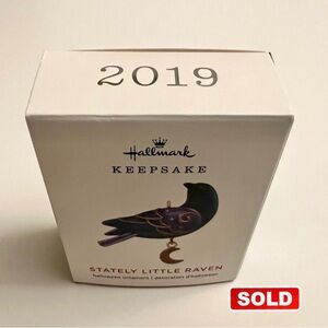 Hallmark Keepsake stately little raven 2019